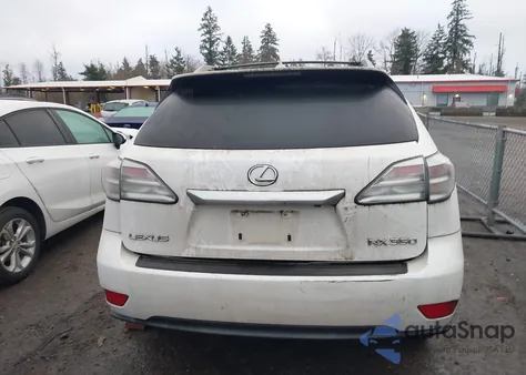 2010 Lexus Rx 350 from USA, damaged, VIN 2T2ZK1BA7AC017166